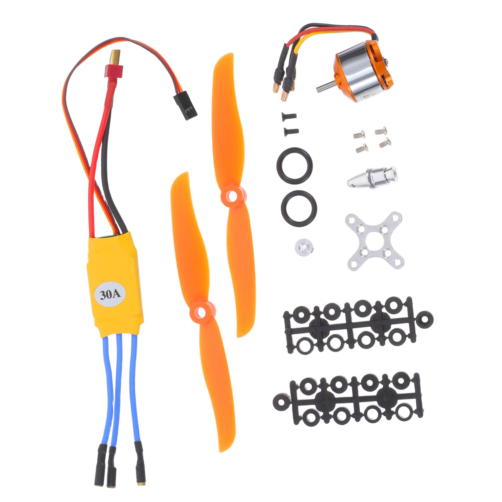 Motor De RC Sin Escobillas Motor Eléctrico para Avión y Helicóptero De para Largos Tiempos De