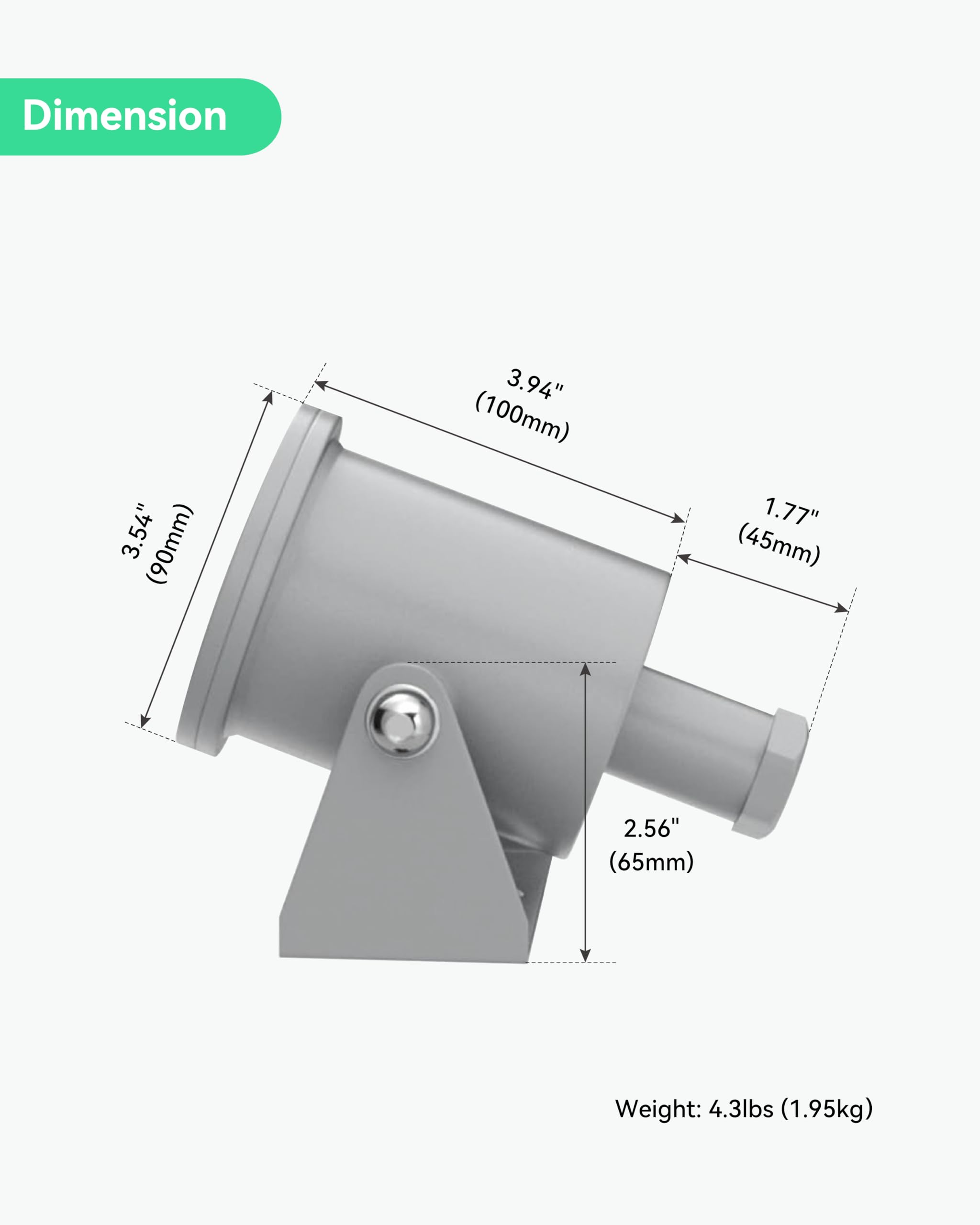 LINOVISION Caméra sous-Marine 4K PoE IP Anti-Corrosion 50 mètres Aquaculture Inspection