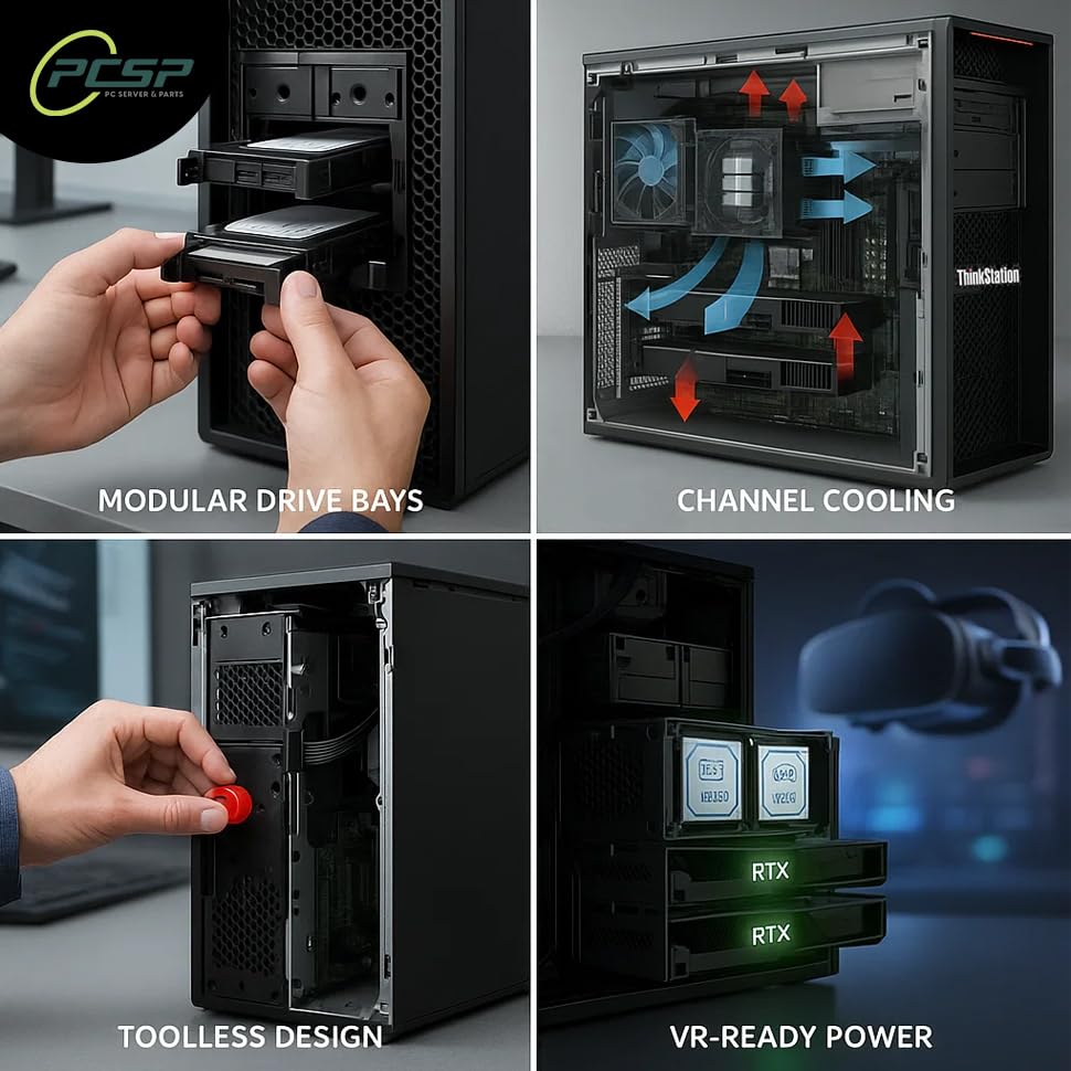 Amazon.com: PCSP P520 Workstation, Intel Xeon W-2135 3.70GHz 6