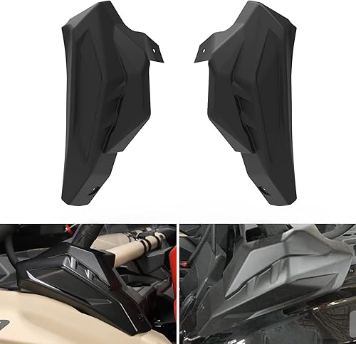 Miniatura 6 de HAKA TOUGH Cubierta de plástico con moldura de jaula trasera para Can Am Maverick X3  X3 Max 2017-2022, accesorios de placa de protección de pilar