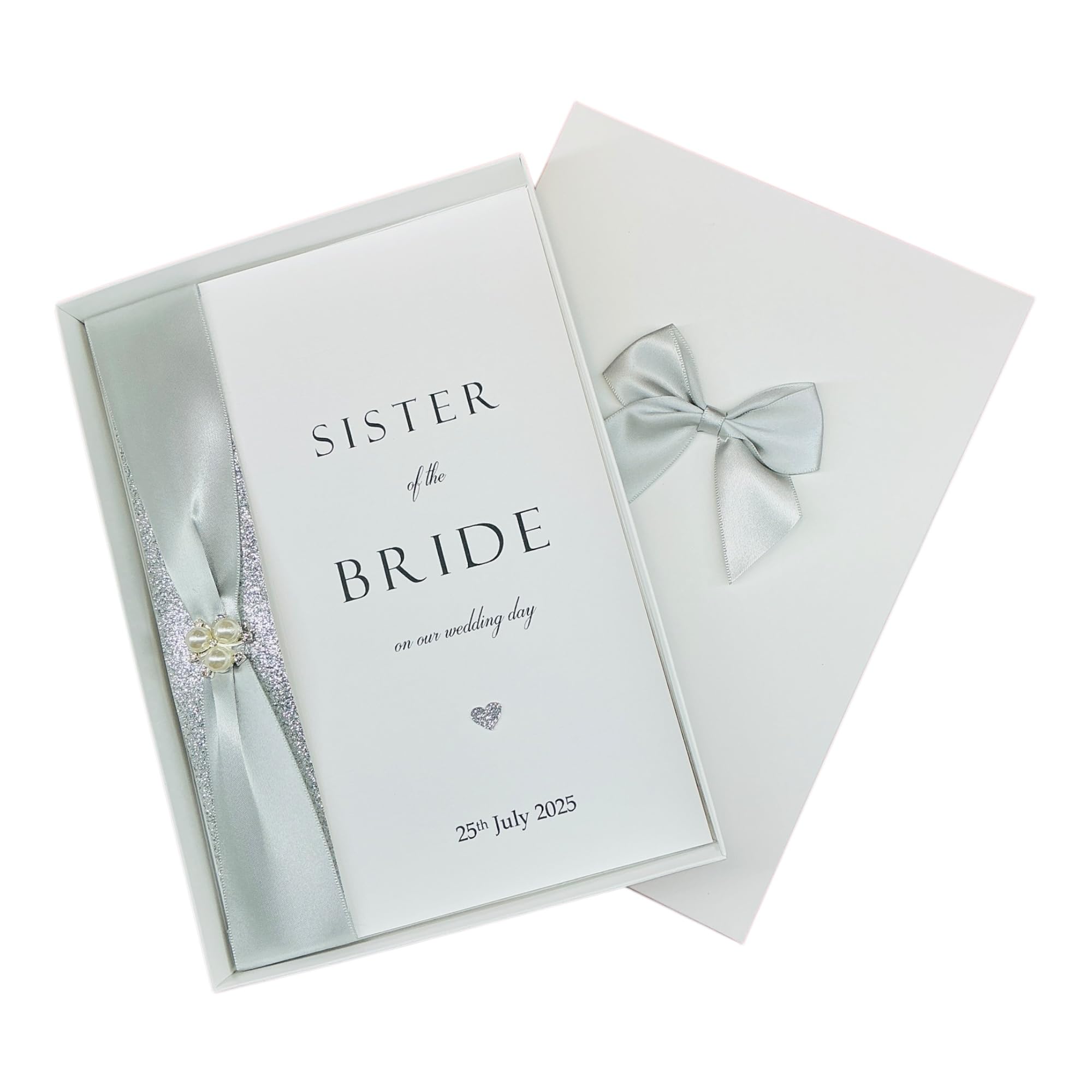 Sister Of The Bride Wedding Day Card Personalised - WR 35 โ image 1