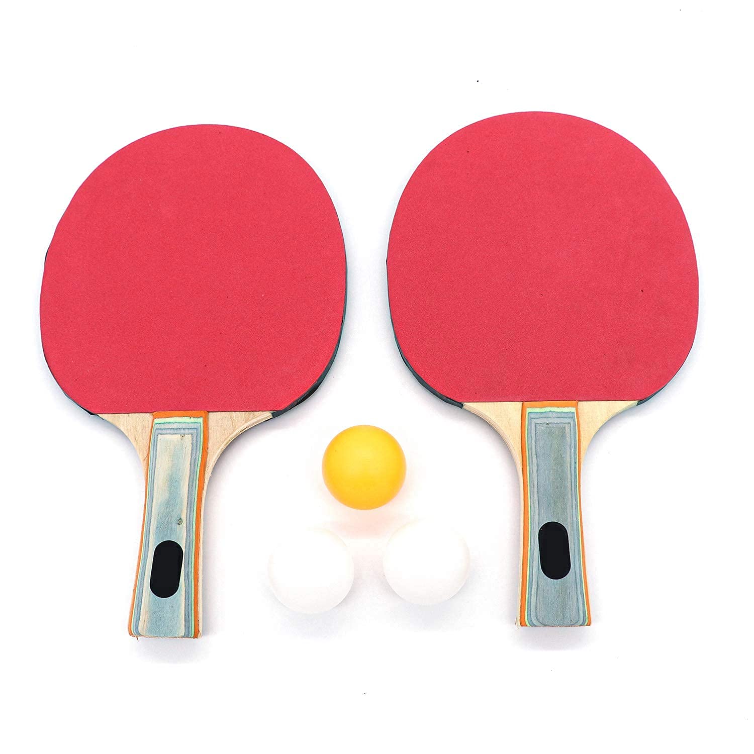 Paul Sports Table Tennis Set with Two Rackets with Three Balls (B09C8VG87B) Amazon Price History, Amazon Price Tracker