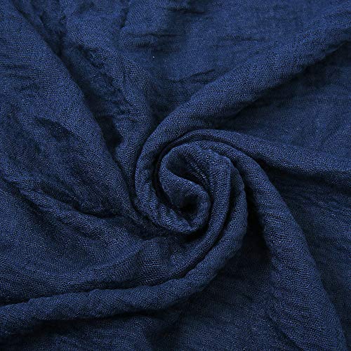 EVQ Soft Cotton Hemp Scarf Wrap Long Hijab Scarves for Women2
