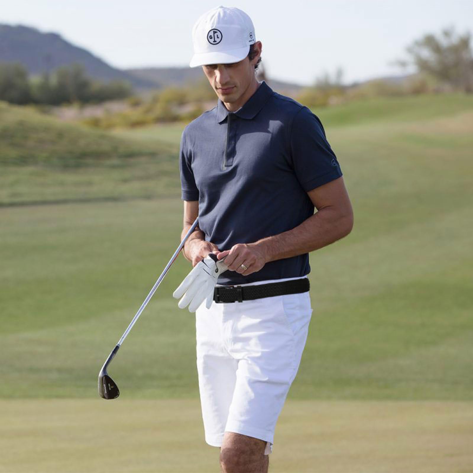 Cinturón elástico trenzado para mujer, para hombres y mujeres, cinturones de golf elásticos tejidos para pantalones vaqueros, Negro - 5