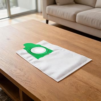 SEBO Airbelt E1 E2 E3 Vacuum Bags 8300AM 8300ER, 4-Layer Non-Woven Replacement for E Series Canister, Leak-Proof Dust Collection