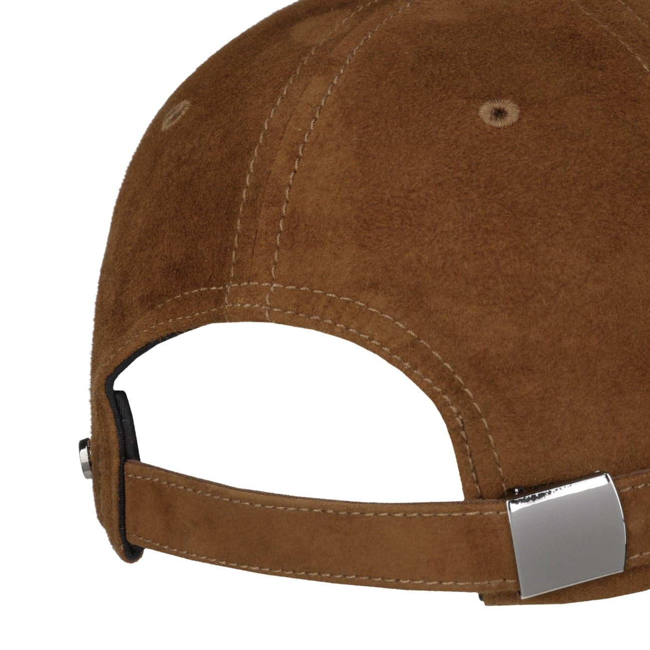 Stetson Classic Gorra de Beisbol Cuero Velours Six Panels Strapback Hombre Todo el ano