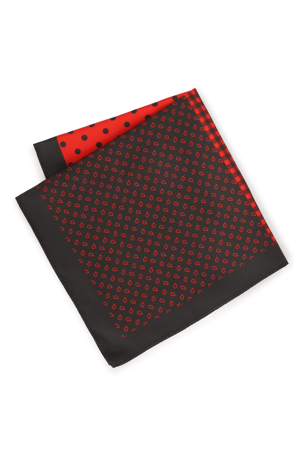 peter england Men Red Pocket Square-picture-21