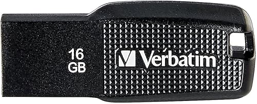 Verbatim Unidad flash Ergo USB 2.0 de 16 GB - Negro