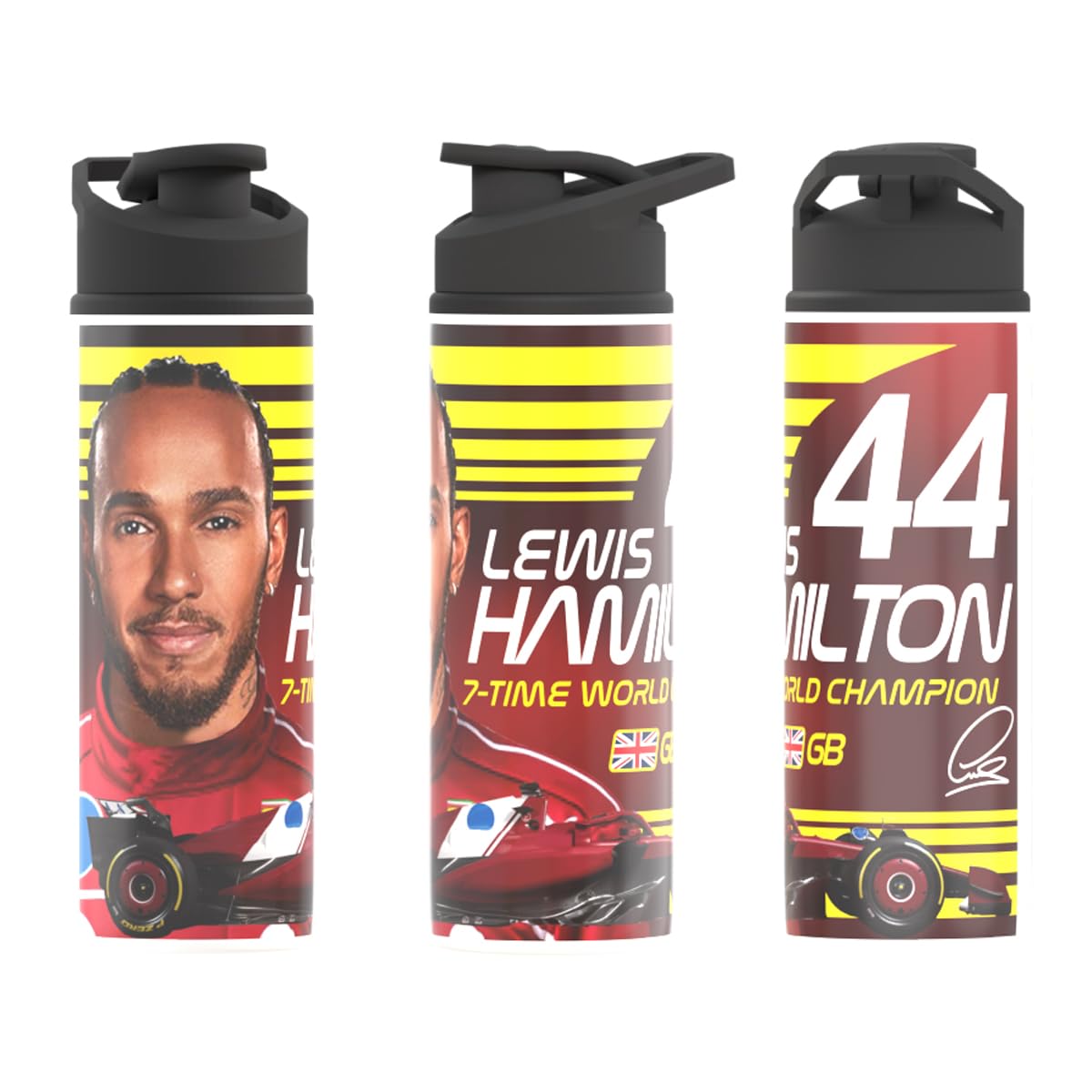 Partisan Lewis Hamilton Aluminium Water Bottle - 750ml