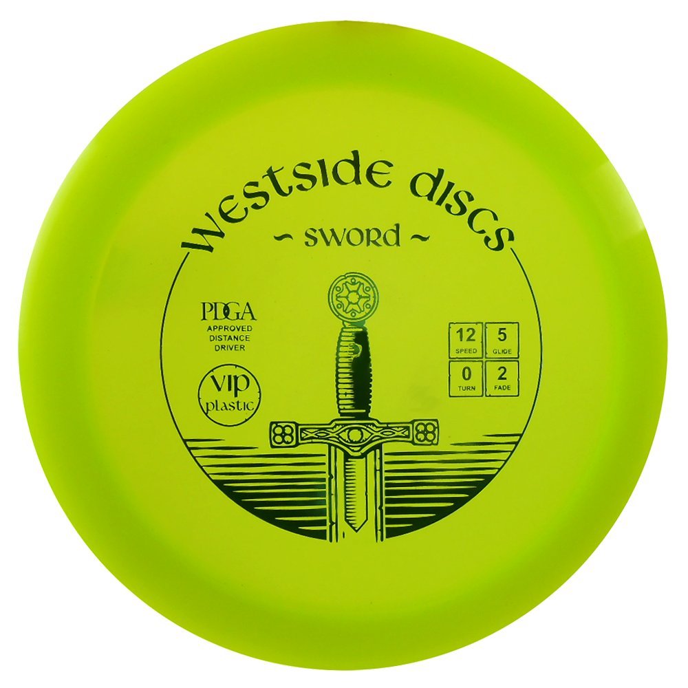 Westside Discs VIP Sword Distance Driver Golf Disc [Colors May Vary] - 173-176g
