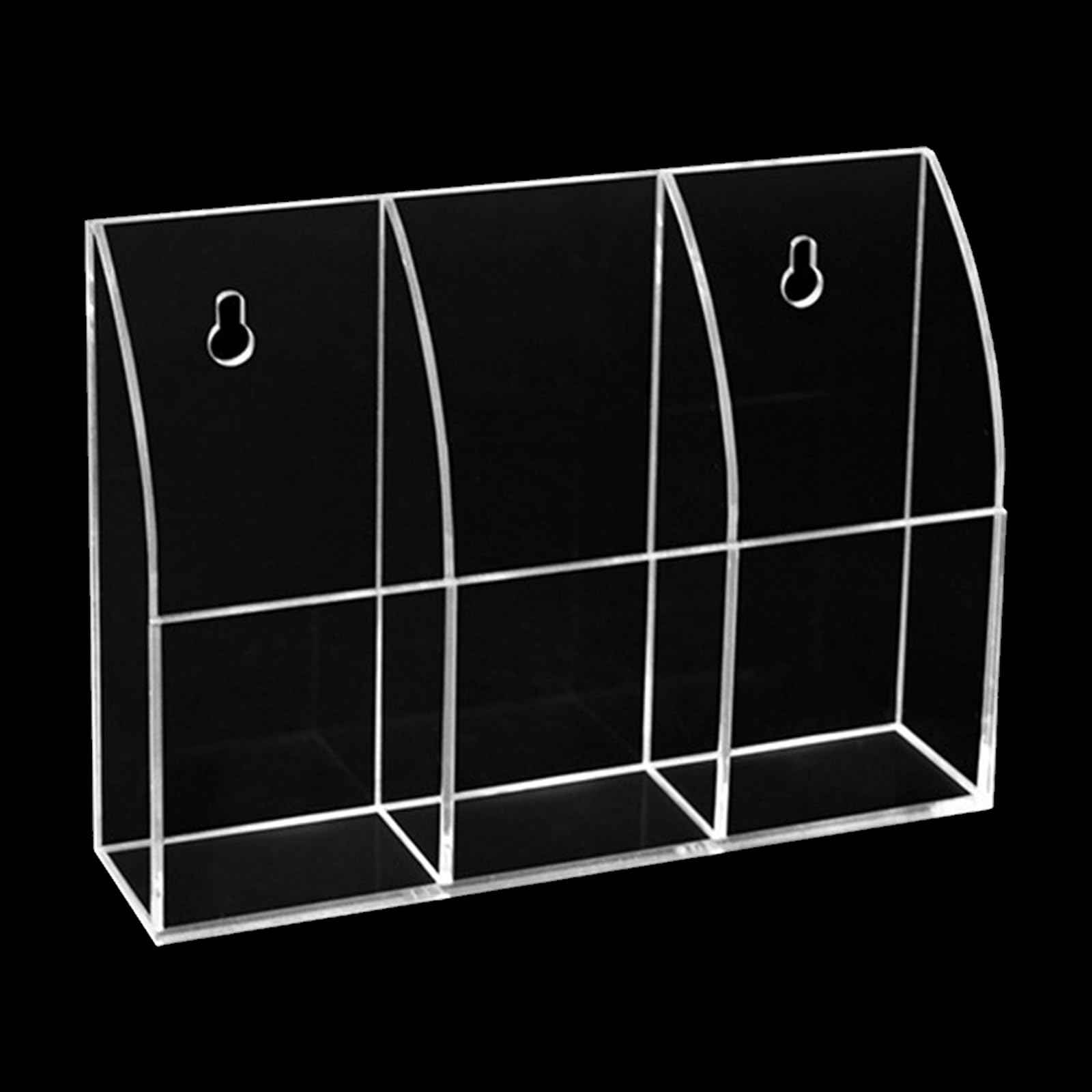 Hsioluted Multi-Purpose Remote Control Box with Pen Storage, Desktop for Accessories & Small Items Multifunctional Desk Organiser