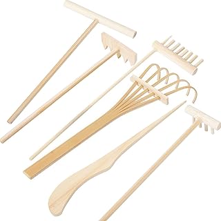 6-Piece Mini Zen Garden Rake Tools for Home Office Desktop Decoration, 6 Styles