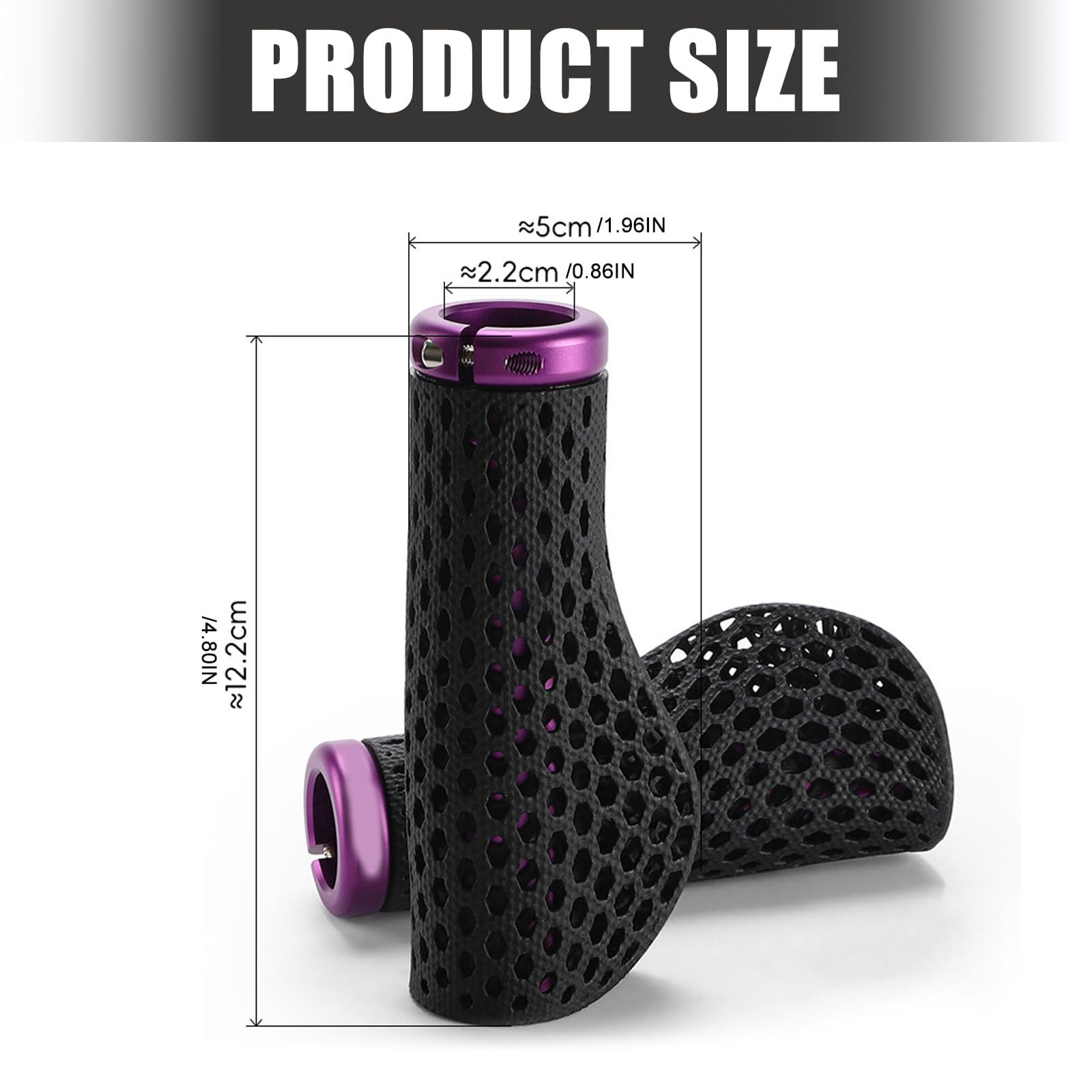 1 par de fundas de manillar de absorción de golpes, cómodas empuñaduras de ciclismo con tapones finales para bicicletas de carretera, cómodas empuñaduras de ciclismo