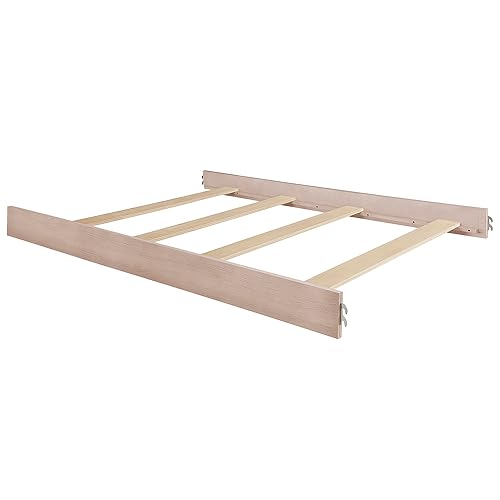 Evolur Riel de cama universal convertible de madera para cuna de tamaño completo