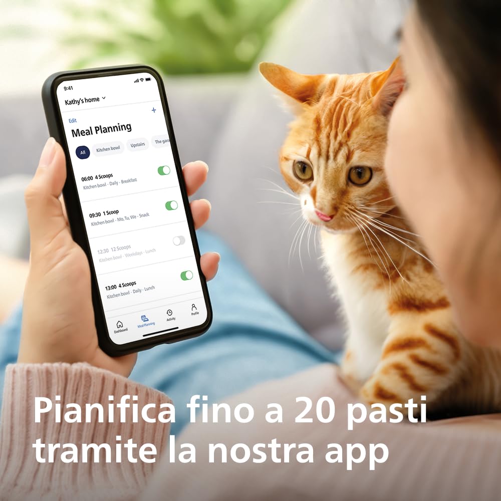 Philips Pet Series - Distributore intelligente per gatti con app, 4,5L