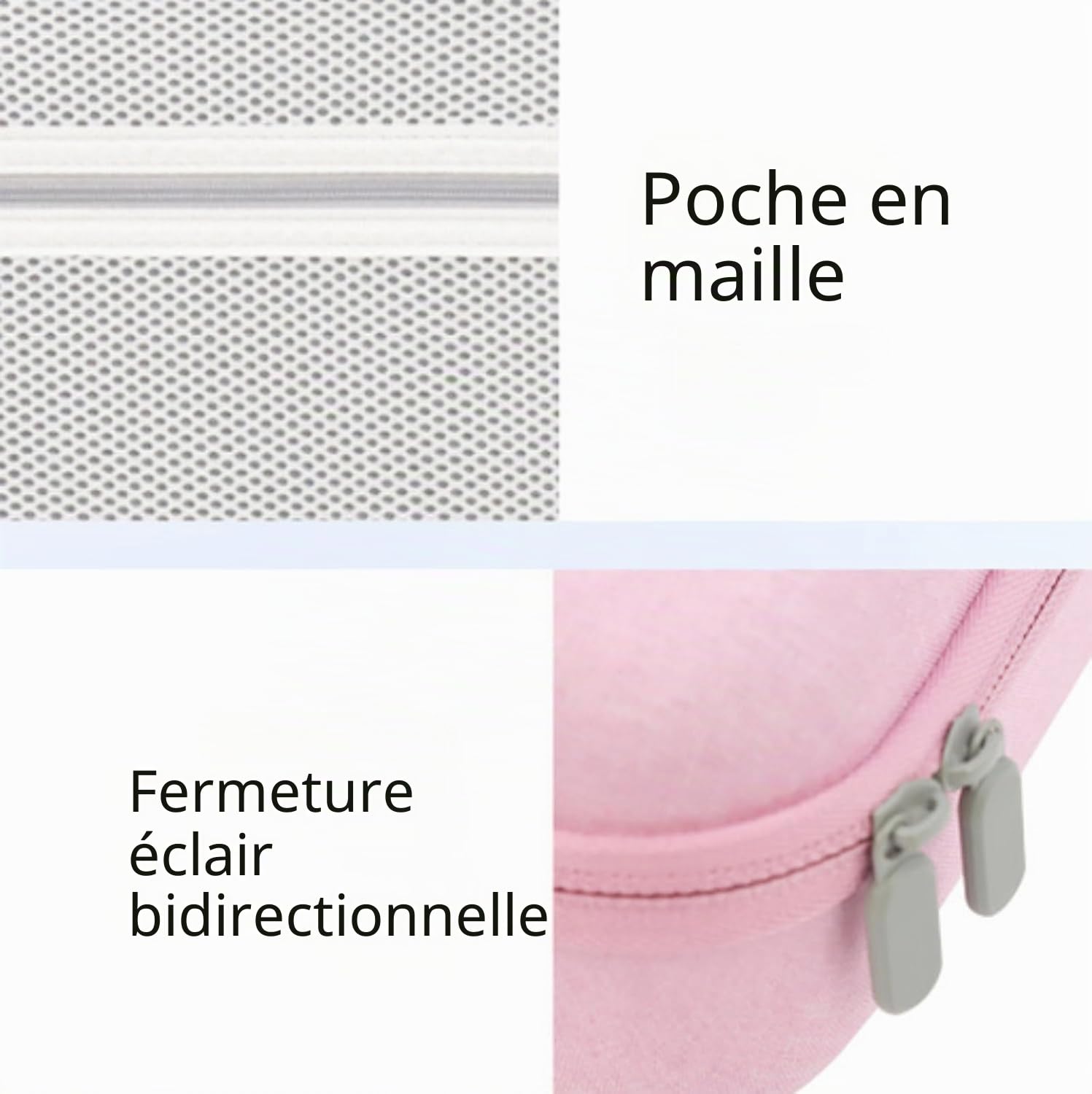 Étui de rangement étanche pour sèche-cheveux Dyson - Sac de transport portable (noir)
