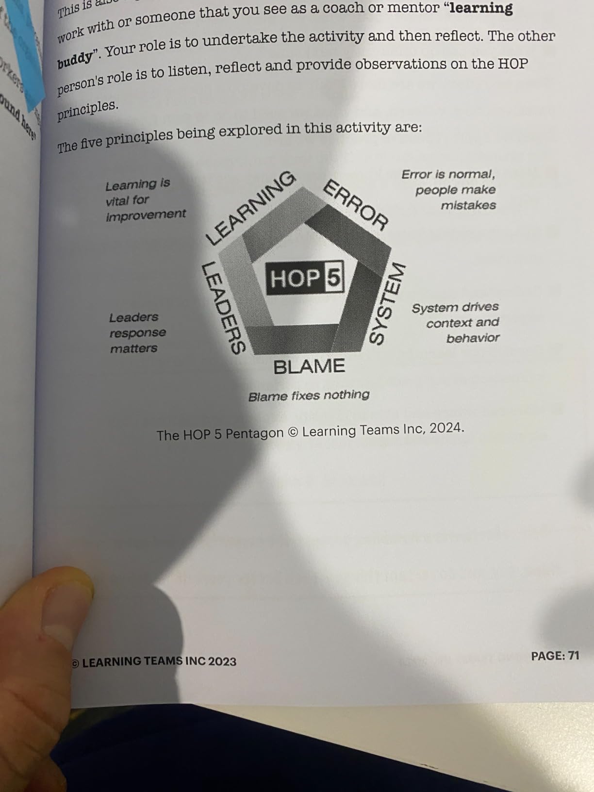Hop Key Principles HOP Beginners Guide To Doing Safety Differently - Volume 1 ...