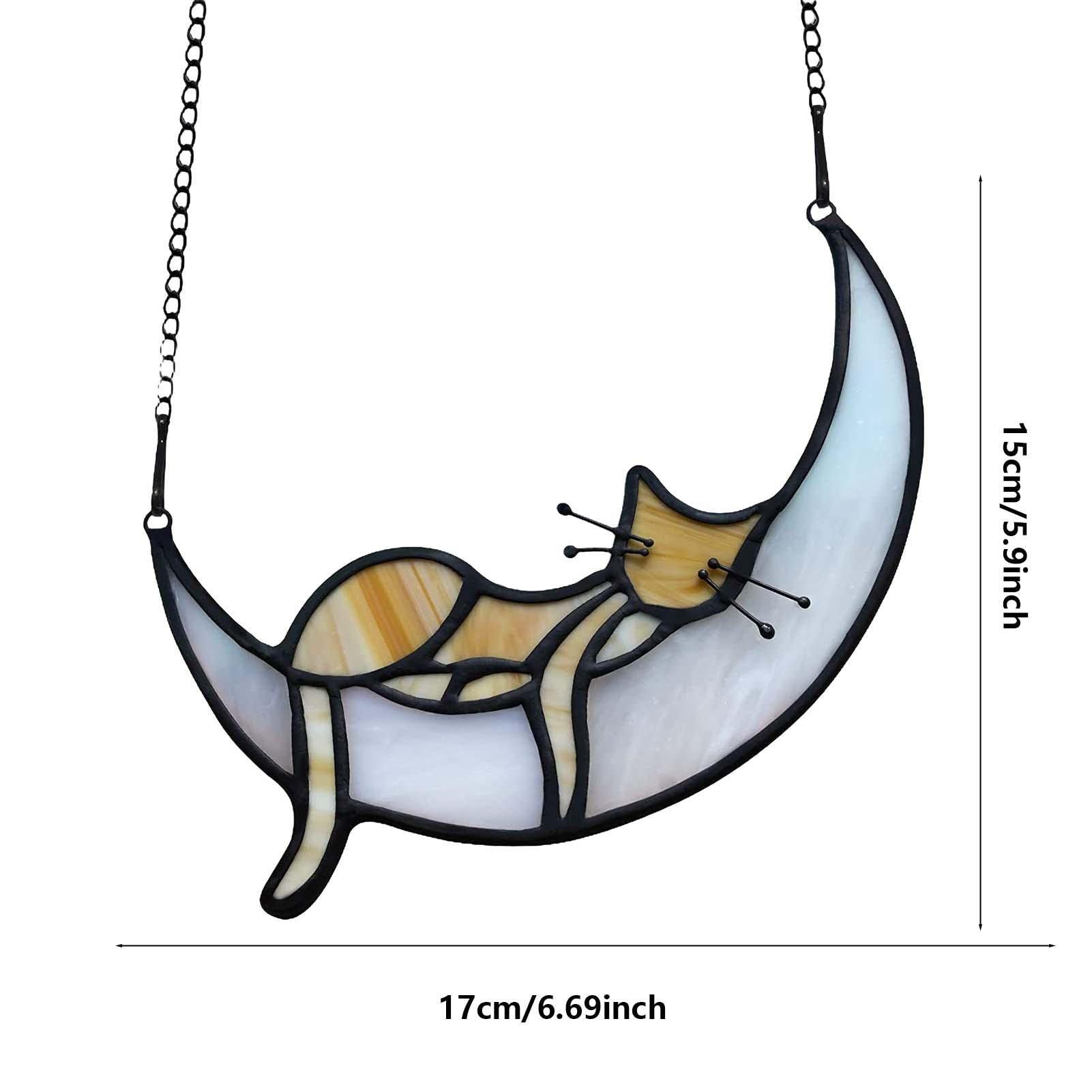 Amazon.co.jp: 猫のステンド グラス - 写真 ステンドグラスの猫猫の