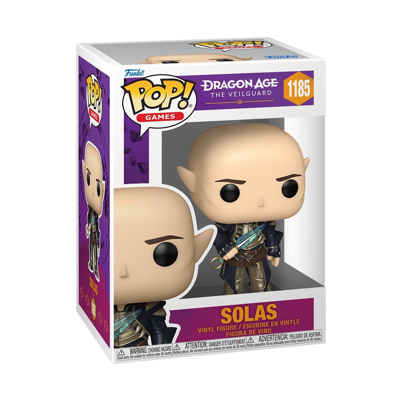 Funko Pop! Games: Dragon Age: The Veilguard - Solas - Collectable Vinyl Figure - Gift Idea - Official Merchandise - Toys for Kids & Adults - Video