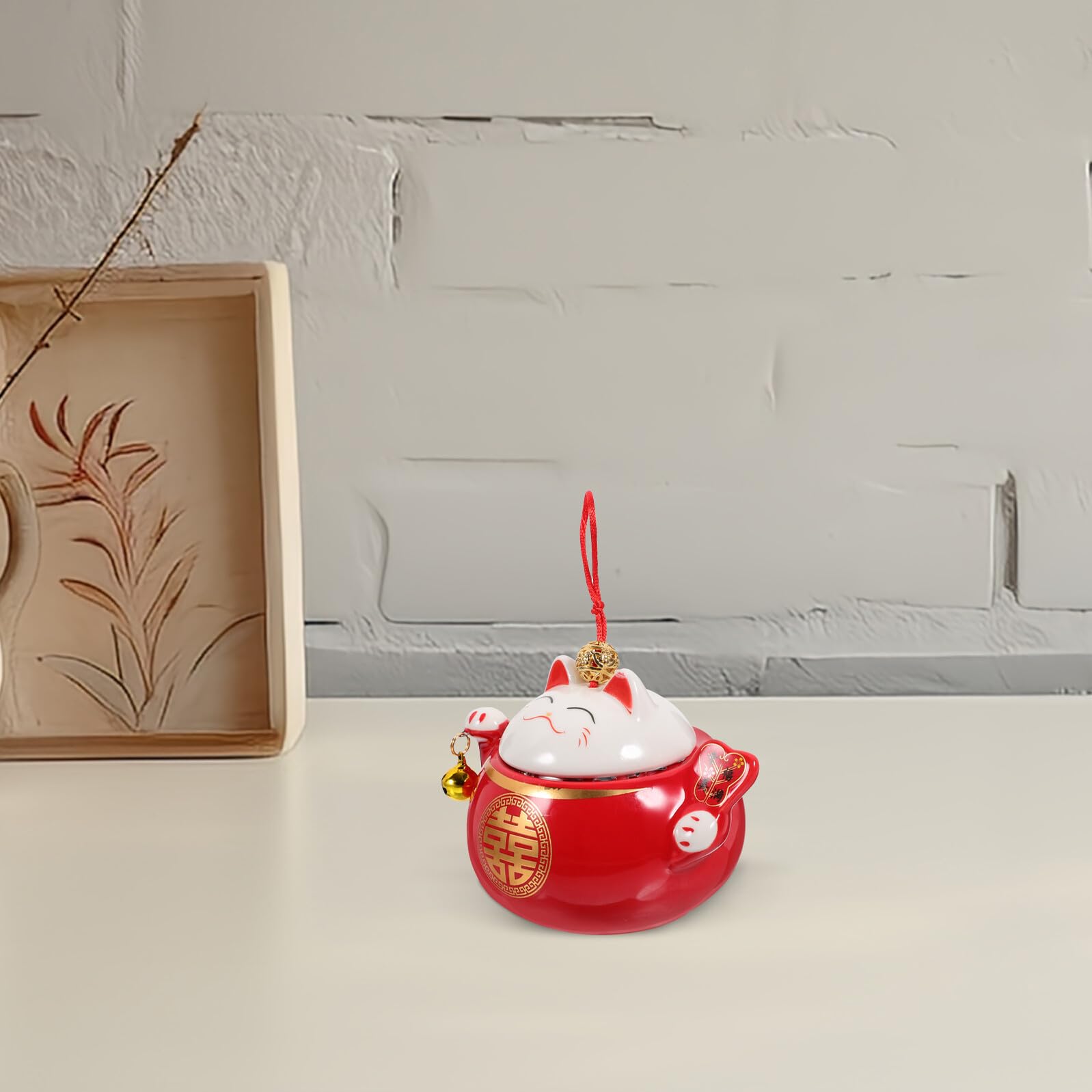 Mikinona Barattolo in Ceramica Decorativo per Matrimoni Coperchio Sigillato, Contenitore Versatile per Conservazione di Snack e Tè, per Decorazioni Casa e Bomboniere Festa Stile Casuale