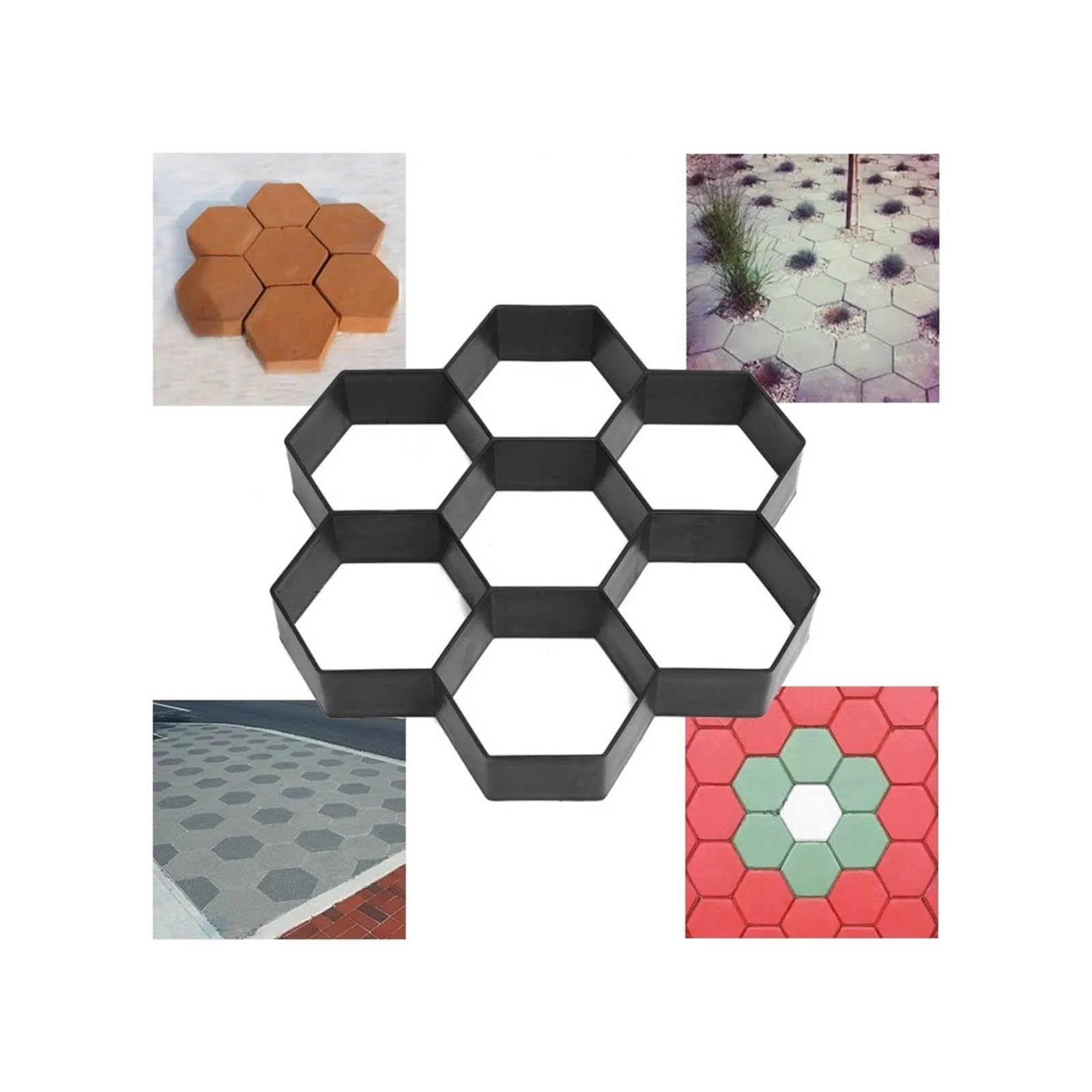 Paving Moulds Hexagonal Concrete Paving Mold