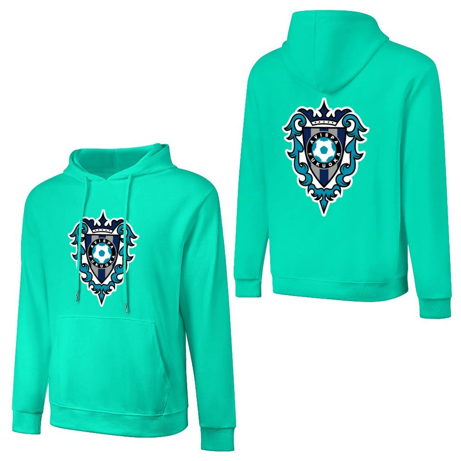 Amazon.co.jp: アビスパ福岡 パーカー メンズ 男女兼用 通学