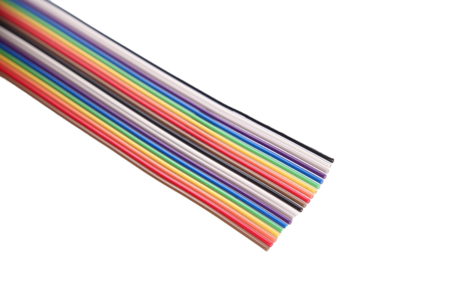 IDCFilo arcobaleno cavo nastro piatto 40P passo 1,27 mm 3metri/9.8ft lunghezza