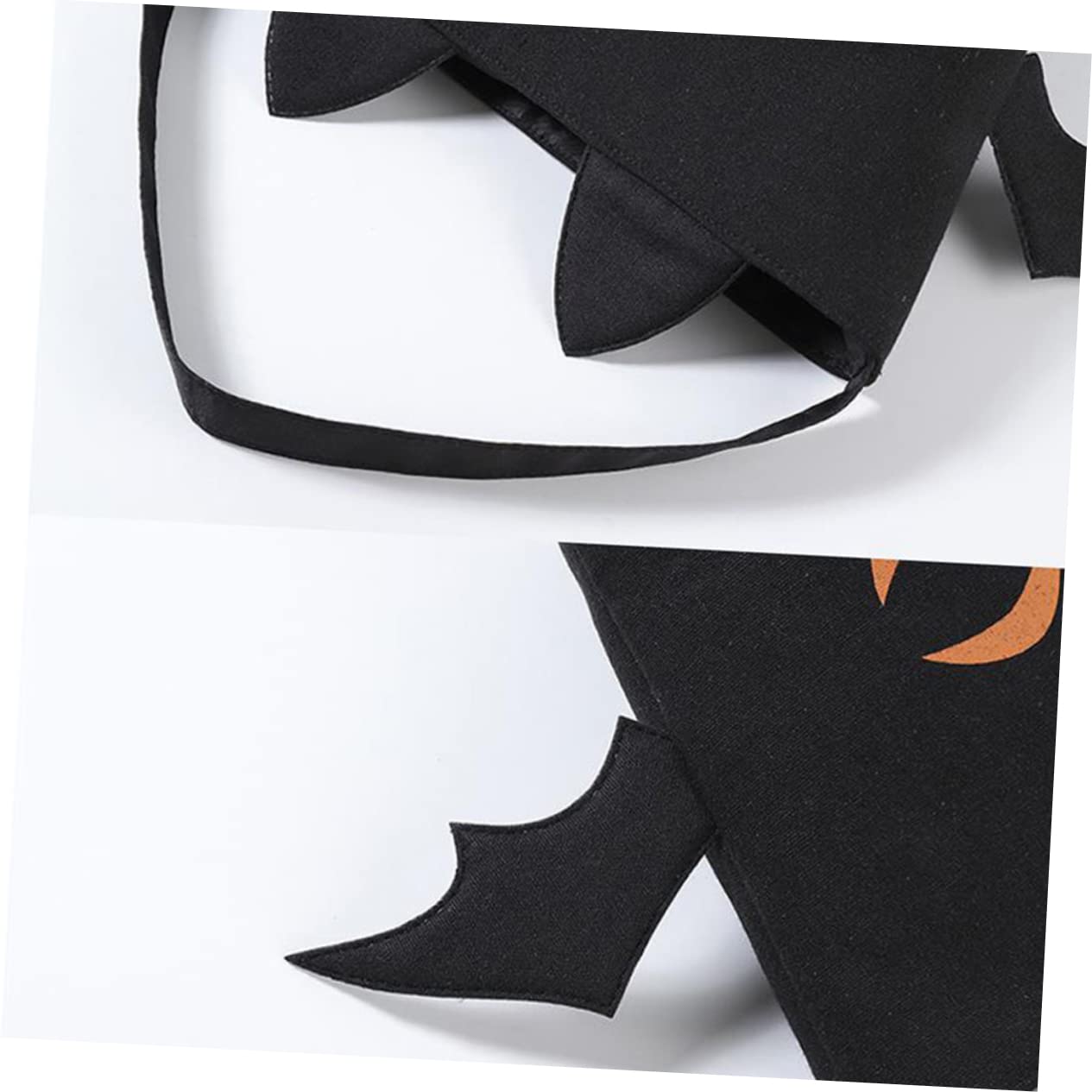 SUPVOX Foldable Halloween Goody Bags Canvas Candy Holder Trick-or-treat Storage Halloween Storage Bags