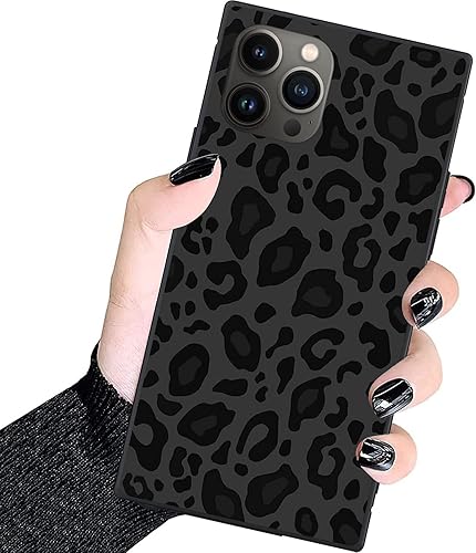 Funda protectora de lujo de diseñador para iPhone 14 Pro Max para mujer, estilo cuadrado clásico a cuadros, policarbonato duro y silicona suave, a