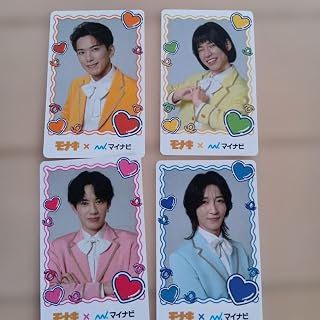 モナキ × マイナビ トレーディングカード 4種セット