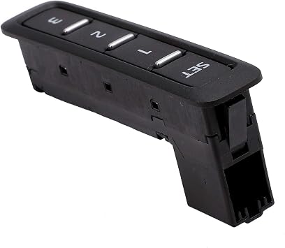 1 Pcs Car Driver Seat Adjustment Memory Switch Button Black Seat Memory Switch Button, for PASSA 1Z0 959 769 A