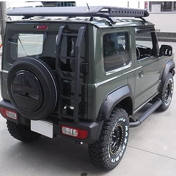 サイドステップ　ジムニーシエラJB64 JB74；年式：スズキジムニー Amazon | HOLACAR スズキ ジムニー サイドステップバー 3インチ