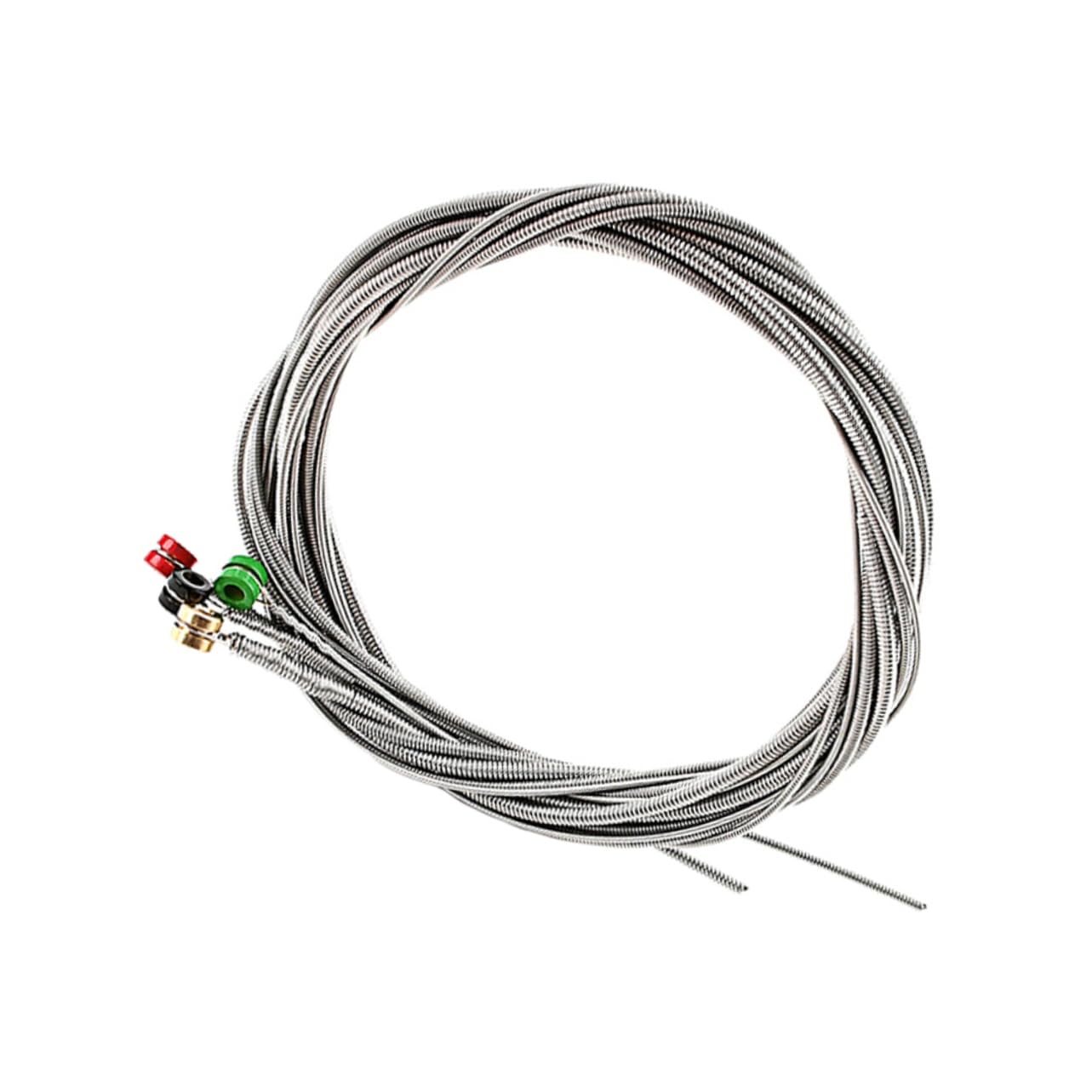 4sätze Bass Saiten Aus Robustem Edelstahl Hochwertige Bass Saiten Für Langlebigen Einsatz Präzise Verarbeitung Für Optimale Klangqualität Für Musiker Und