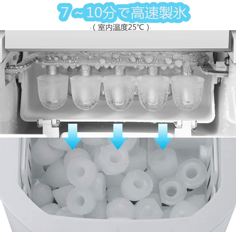 QUIVLOX 自動製氷機 コンパクト 新品未開封 HQPDAA0080-yx QUIVLOX 自動製氷機 コンパクト 新品未開封 HQPDAA0080-yx