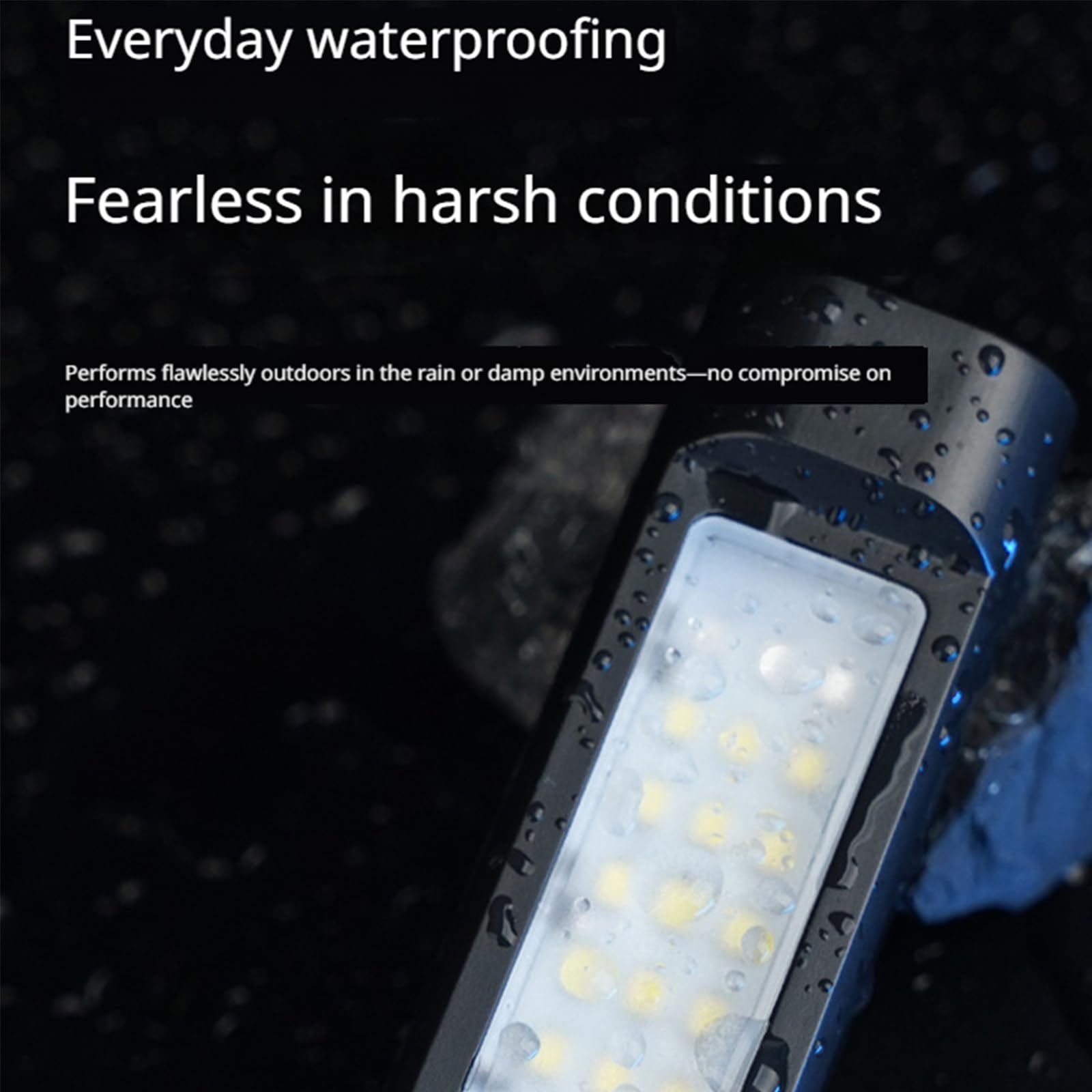Juego de luces para bicicleta, luz multifuncional para bicicleta, 4 modos, luces LED portátiles de trabajo, carga tipo C, faro delantero para bicicleta de montaña y ciclismo