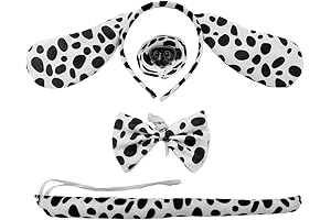 LOPURO Dalmatian Dog Costume Set for Adults: Elevate Your Halloween Shenanigans