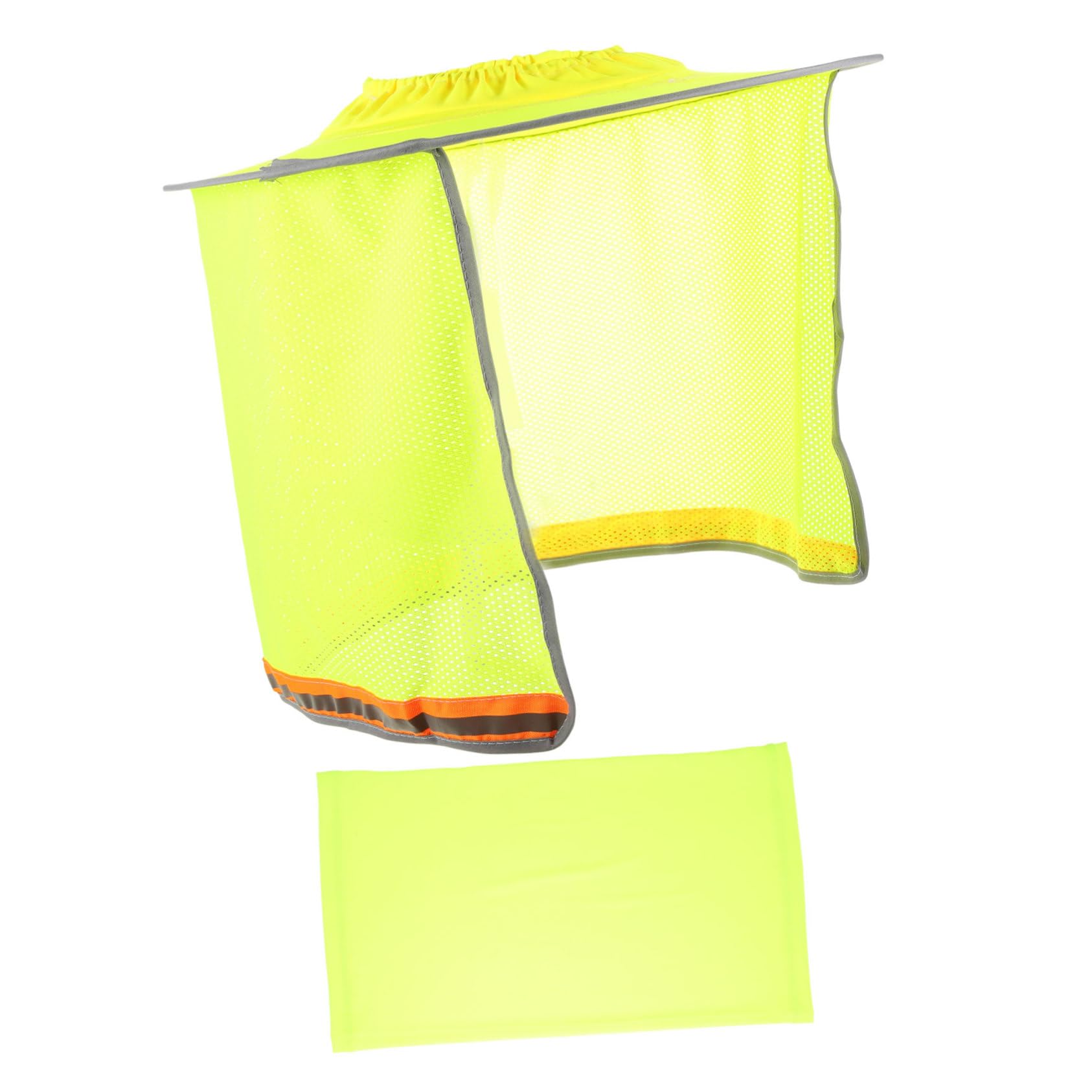 ULTECHNOVO 4piezas Sombrero De Protección Solar Para Casco Visera y Cubierta De Cuello Para Obras y Instalaciones Al Aire Protección Uv y Comodidad Construcción