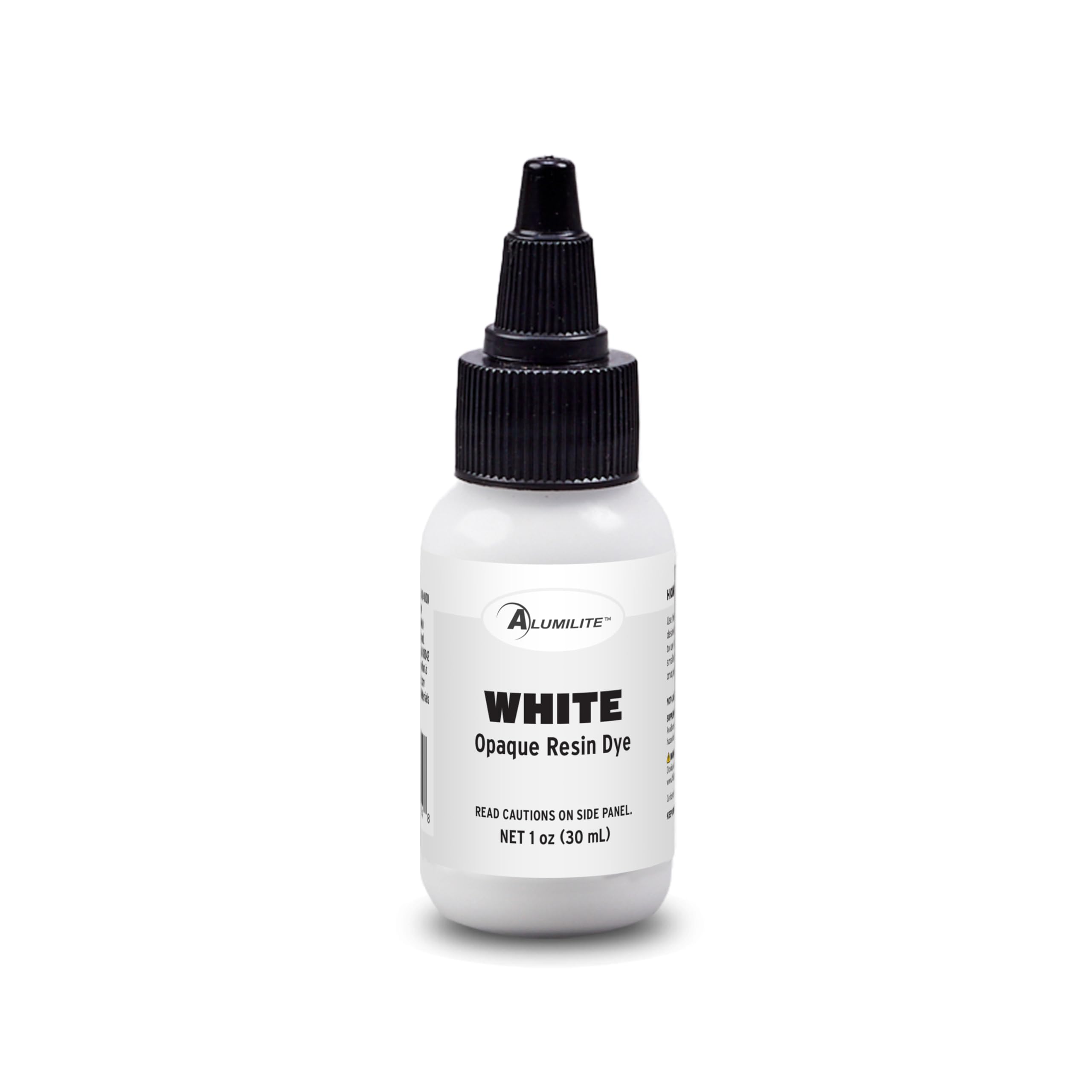 Alumilite Liquid Color Dye (White, 1 oz) Highly Concentrated Tint for Casting Resin, Polyester, and Urethane - Ideal for Clear, Translucent, or Opaque DIY Arts and Crafts, Beginners & Professionals