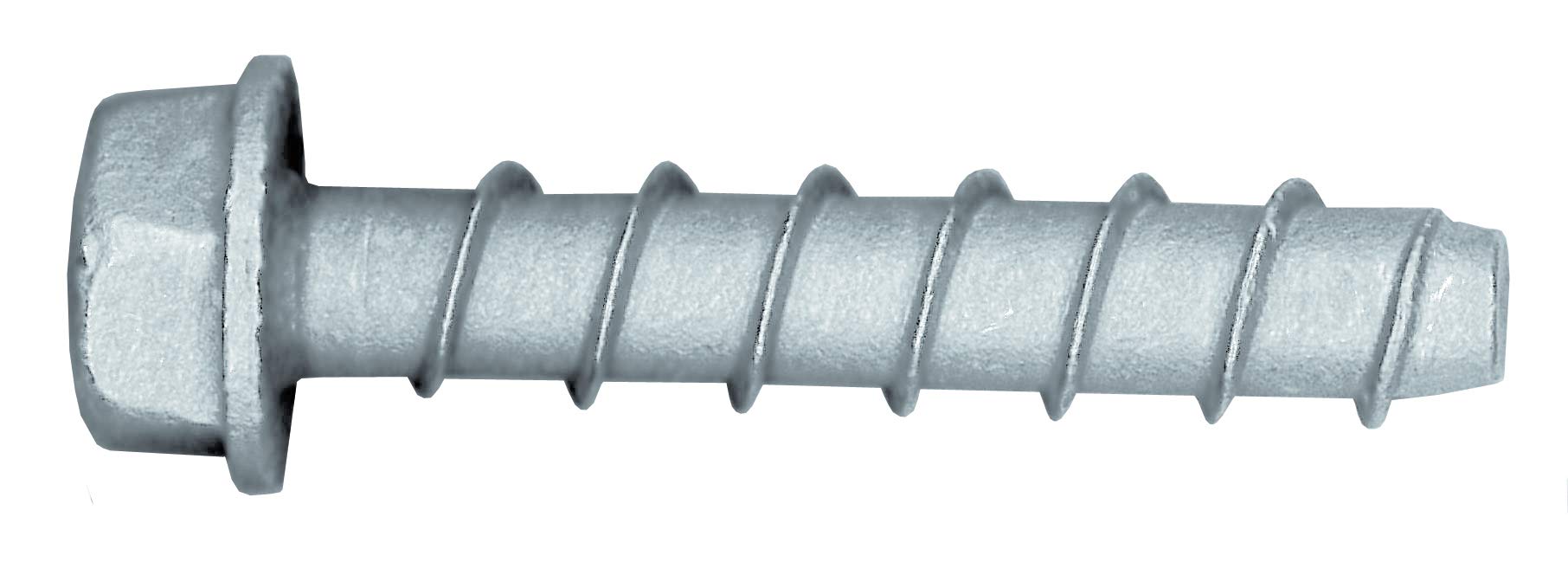 Parco Betonschrauben 10 x 90 mm - 50 Stück - Sechskantschrauben Set, verzinktem Stahl mit Scheibe für Mauerwerk - Betonschraube mit ETA-Zulassung & Witterungsbeständig - Betonschrauben ohne Dübel