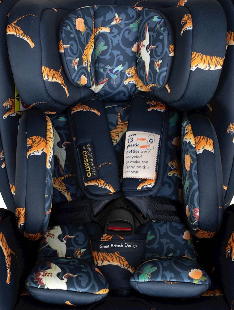 COSATTO Silla Coche Bebé Grupo 0 1 2 3 Isofix, Sillita Coche Giratoria 360º Reclinable, Silla Coche All in All Rotate iSize, Silla Niño Coche Contramarcha desde 0 a 36 kg, de 0 a 12 Años