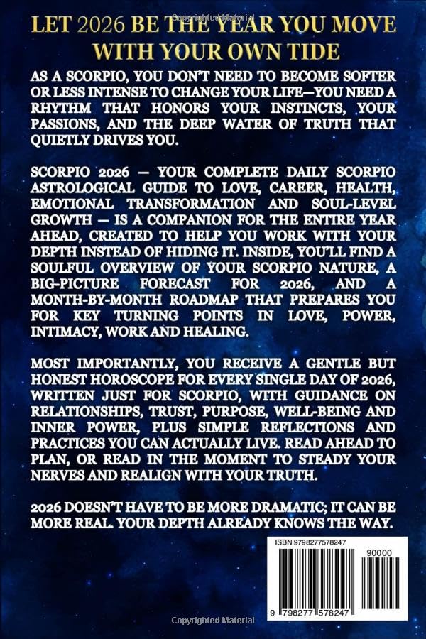 The Complete 2026 Daily Scorpio Horoscope: Your Complete Daily Scorpio Astrological Guide to Love, Career, Health, Emotional Alignment and Deep Personal Growth - Image 2