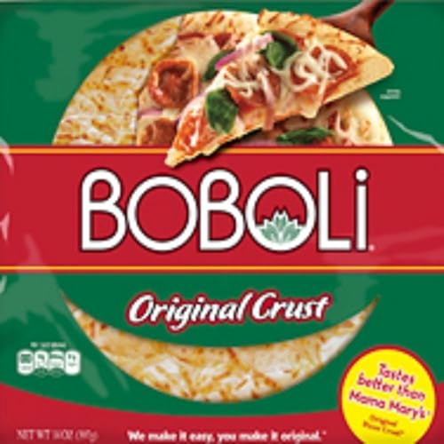 Boboli, Corteza de pizza original, paquete de 14 onzas (paquete de 3)