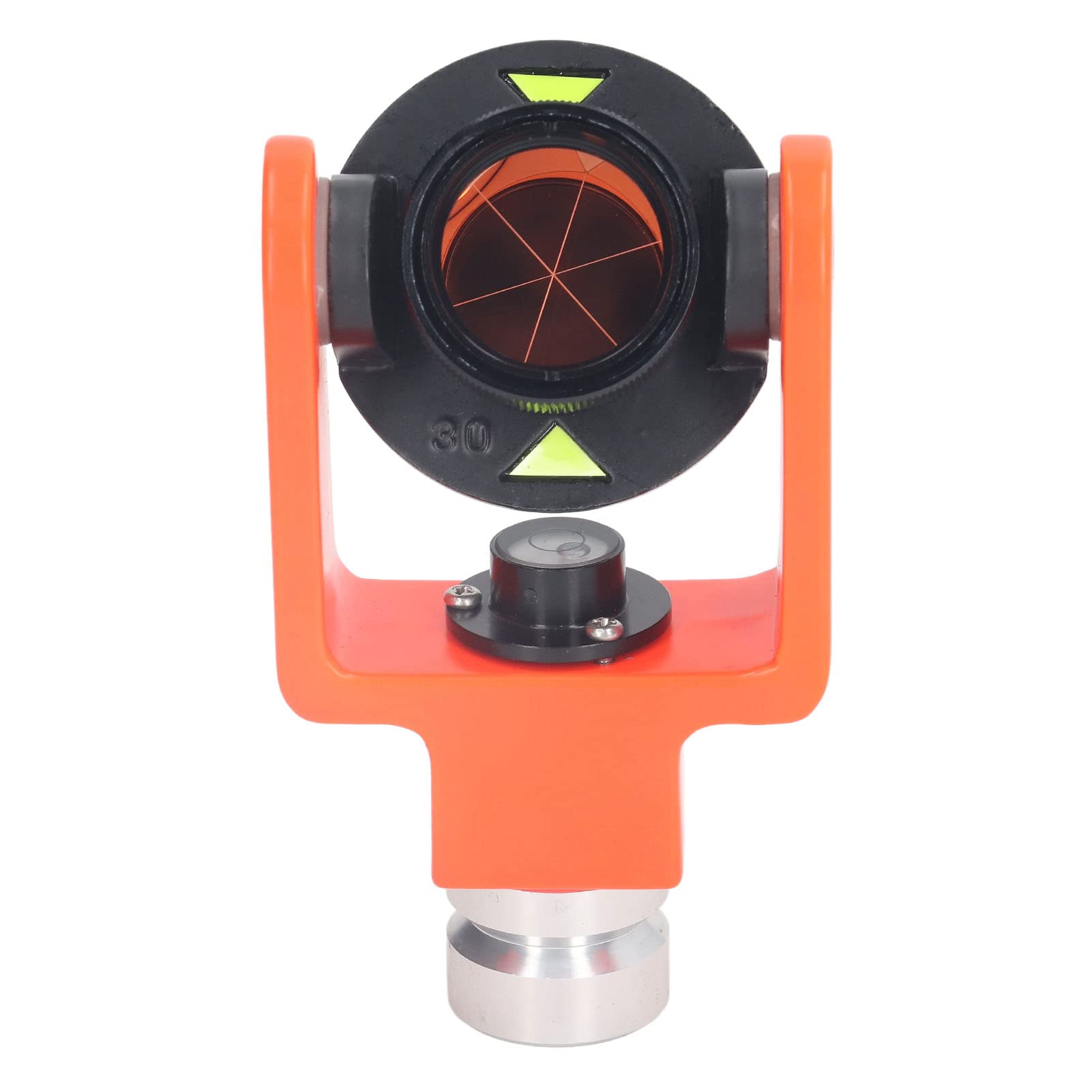 Hyuduo Zestaw Systemowy Mini Prism Odbłyśnik Geodezyjny Pokryty miedzią ze Szkłem Optycznym i Stopem Aluminium 25,4 Mm 0 Mm i -30 do Badania Autostrad w Kopalniach i Tunelach Tachimetru