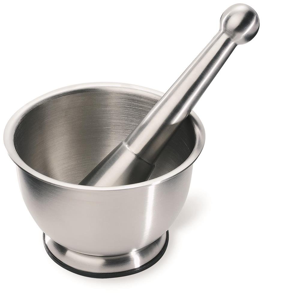 BOJ 01218004 12180 Mortier en INOX 12 cm -