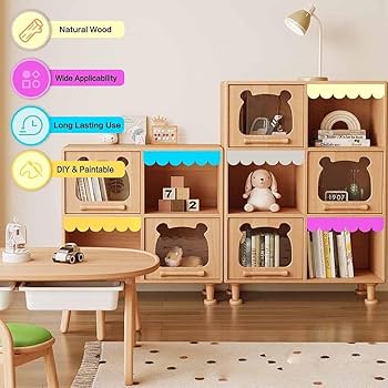 Amazon.co.jp: WOSIIKSLL クリエイティブエッジのスカラップ木製