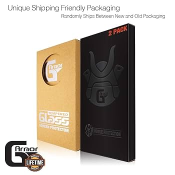 Amazon.com: G-Armor 2 Pack Ultra Clear Glass Screen