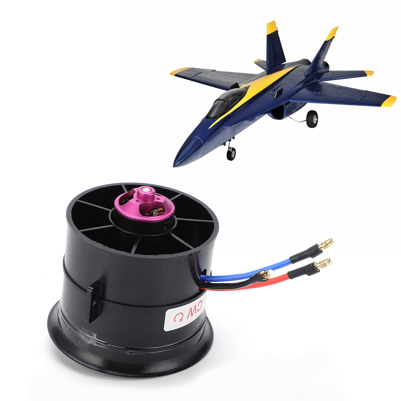 Zestaw Regulatora Prędkości ESC o Wysokiej Wydajności 70 Mm, 12 Liści, Idealny dla Entuzjastów Samochodów RC, Plastik + PCB (CW)
