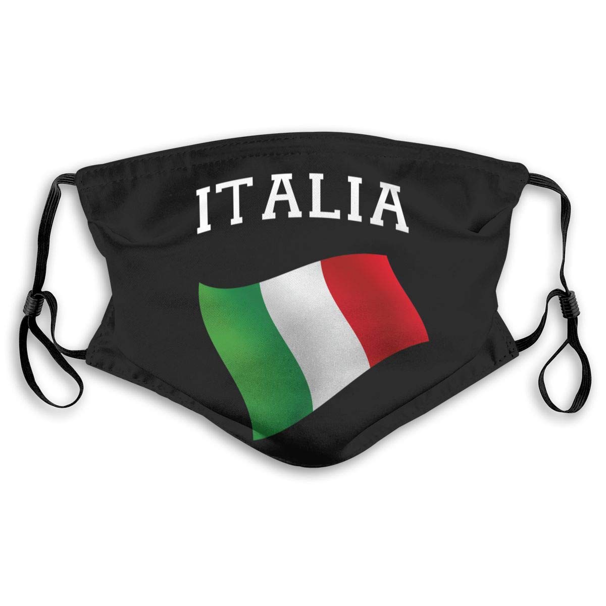Italia Italy Italian Flag Mask Anti Dust Pollution Mask Washable Pm2 5 Face Mask With Adjustable Straps Mask Amazon Com
