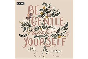 Be Gentle With Yourself 2024 Mini Wall Calendar