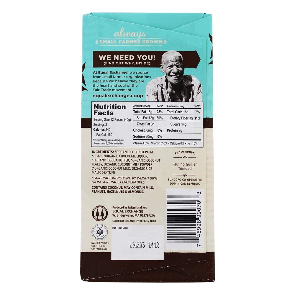 その他 ITISU Equal Exchange Chocolate Bar | Grocery Pickup & Delivery | Whole